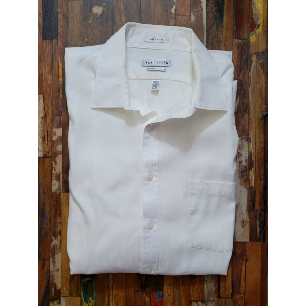 Van Heusen White Dress Shirt